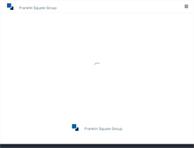 Tablet Screenshot of franklinsquaregroup.com